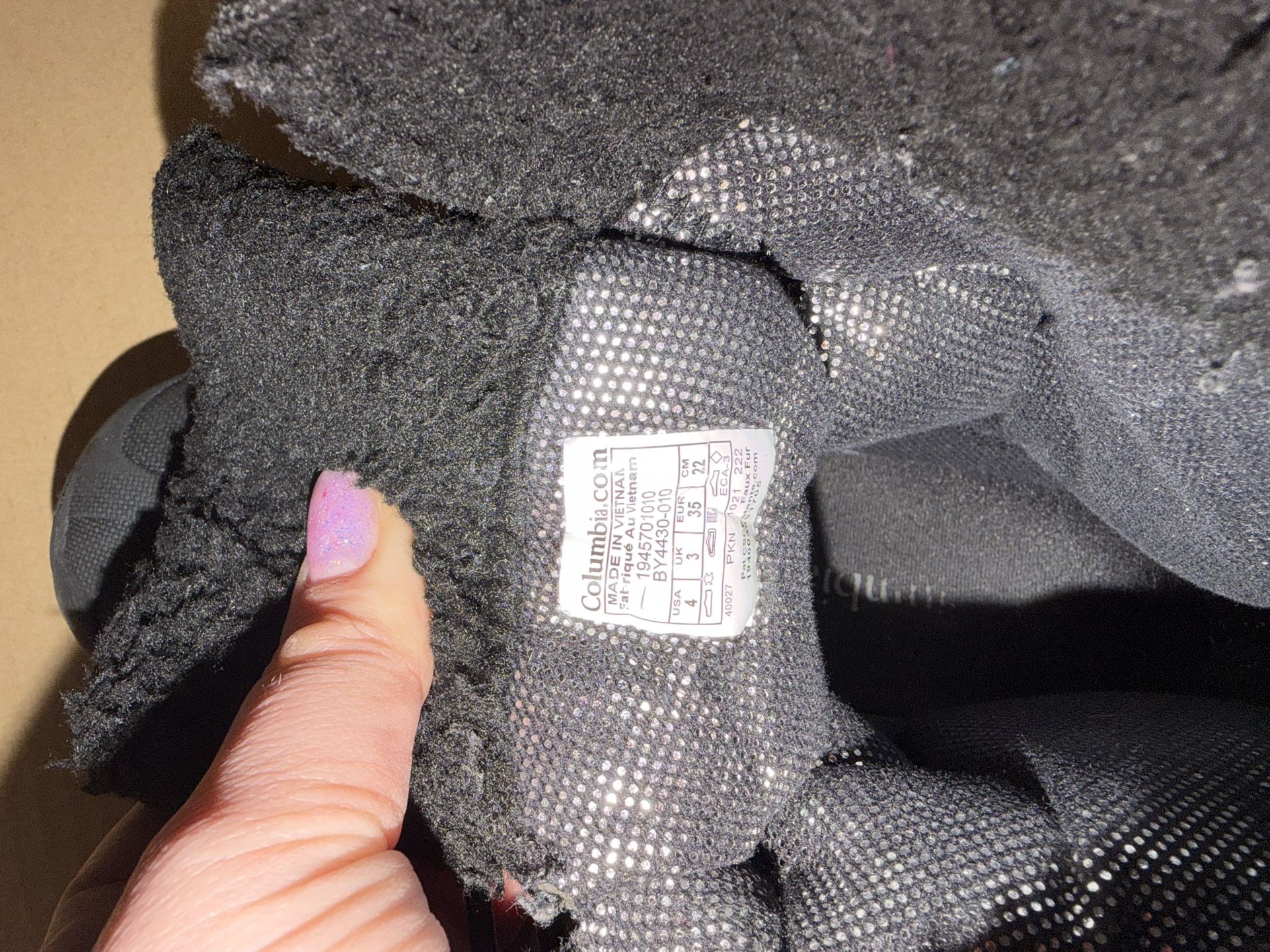 children's winter jacket and boots