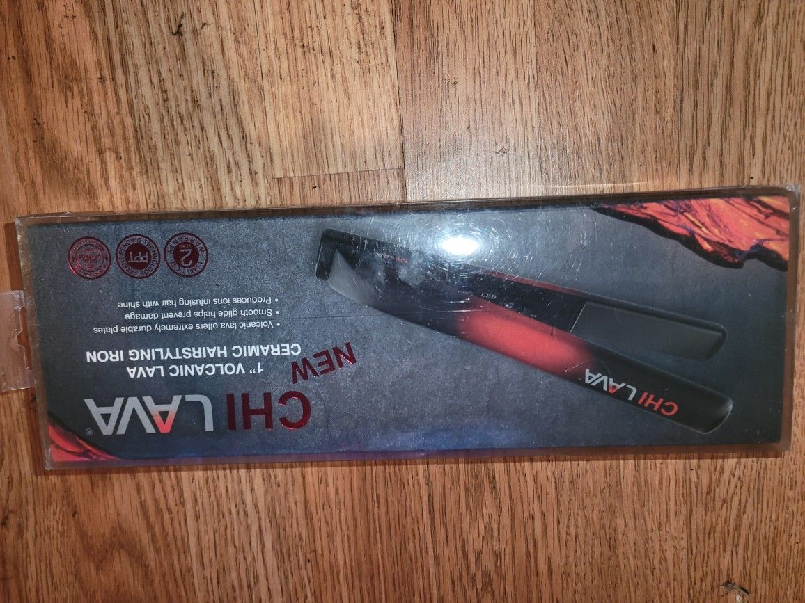 New ChiLava 1" Volcanic Lava Ceramic Iron