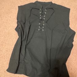 New 1xl Men’s Renaissance Costume Shirt