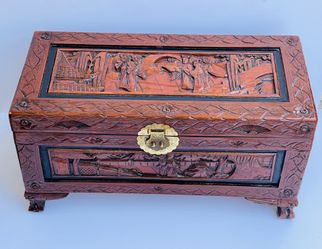 Chinese Carved Trunk
