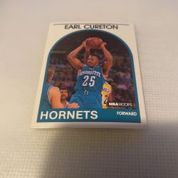 Basketball NBA HOOPS 1989 Earl Cureton #112