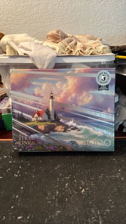 Thomas kinkade 1000 piece puzzle