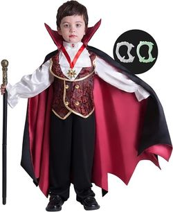 Spooktacular Creations: Gothic Vampire Costume Kids – Small (5 – 7 yrs)