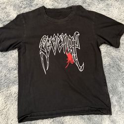 Revenge 999 skull spider tee black size L RARE