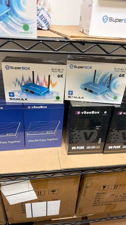 VSee Box V6 Max V See Box V6 Plus Superbox S7 Max Super Box S6 Max - Streaming Device Deals