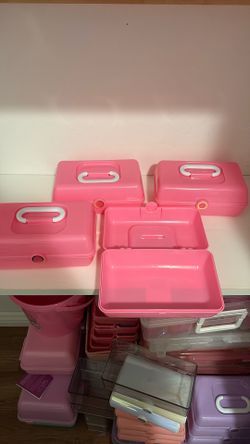 Pink Storage Containers