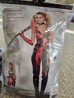 Harlequin Blaster Costume Size S 