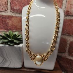#2414,  SIGNED NAPIER CLASSIC MID CENTURY NECKLACE, 16"IN 