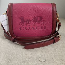 Coach Horse&Saddle Colorblock Crossbody