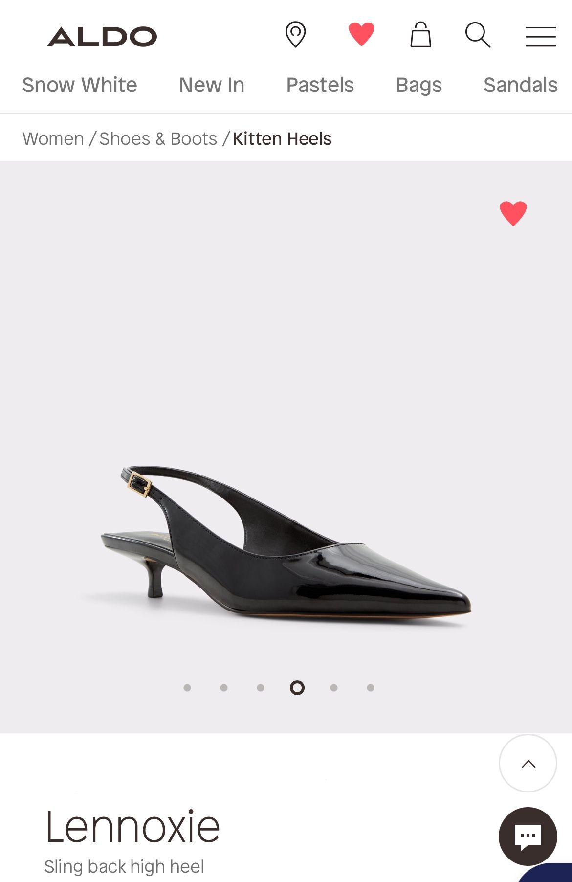 Black Kitten Heels
