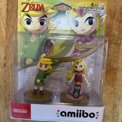 Nintendo - amiibo The Legend of Zelda 2-Pack (Toon Link/Zelda) Brand New