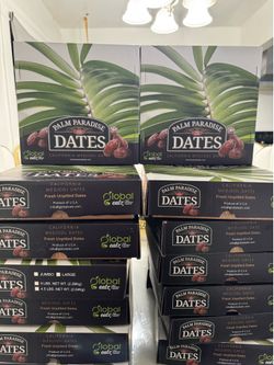 Dates 4.5Ibs each box