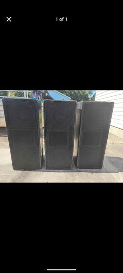 (3) EAW monitors.