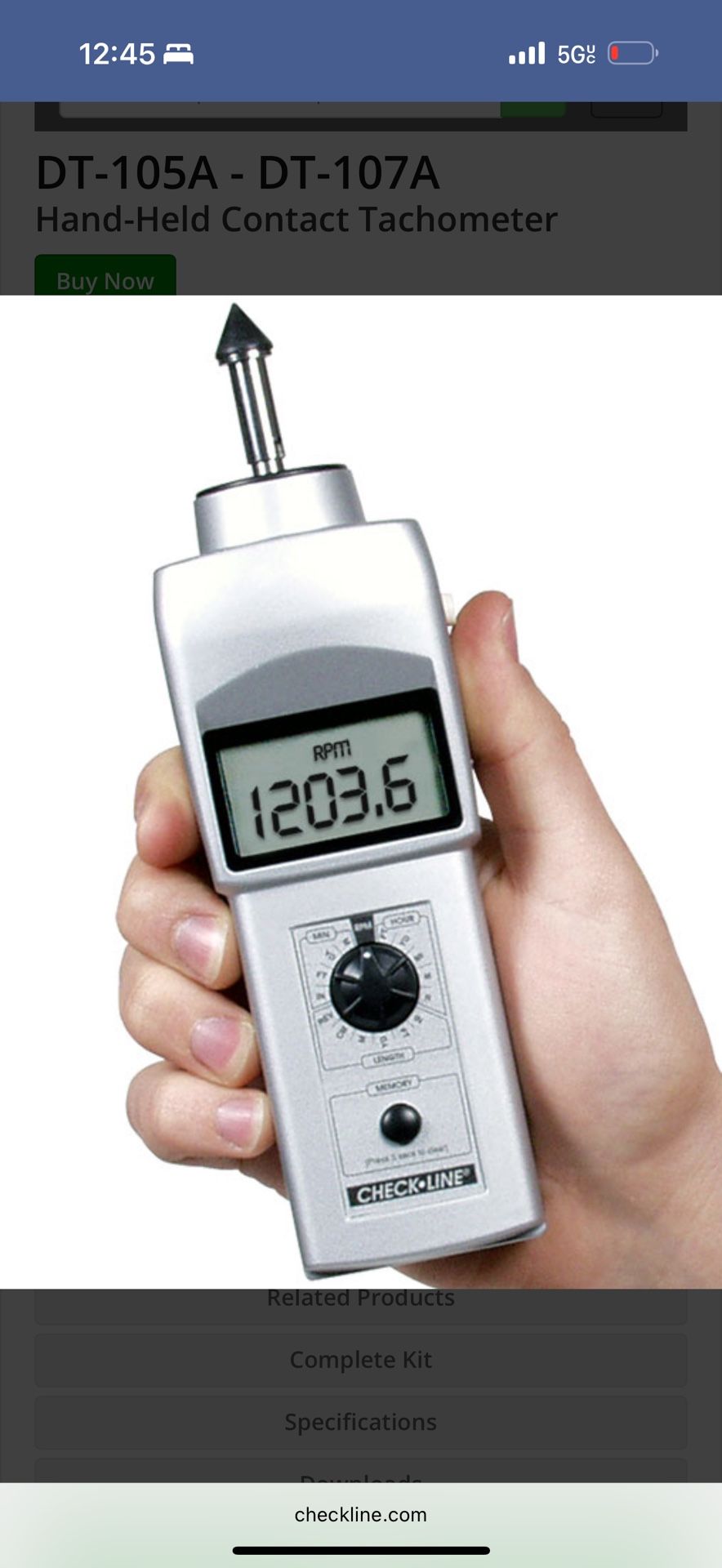 Tachometer