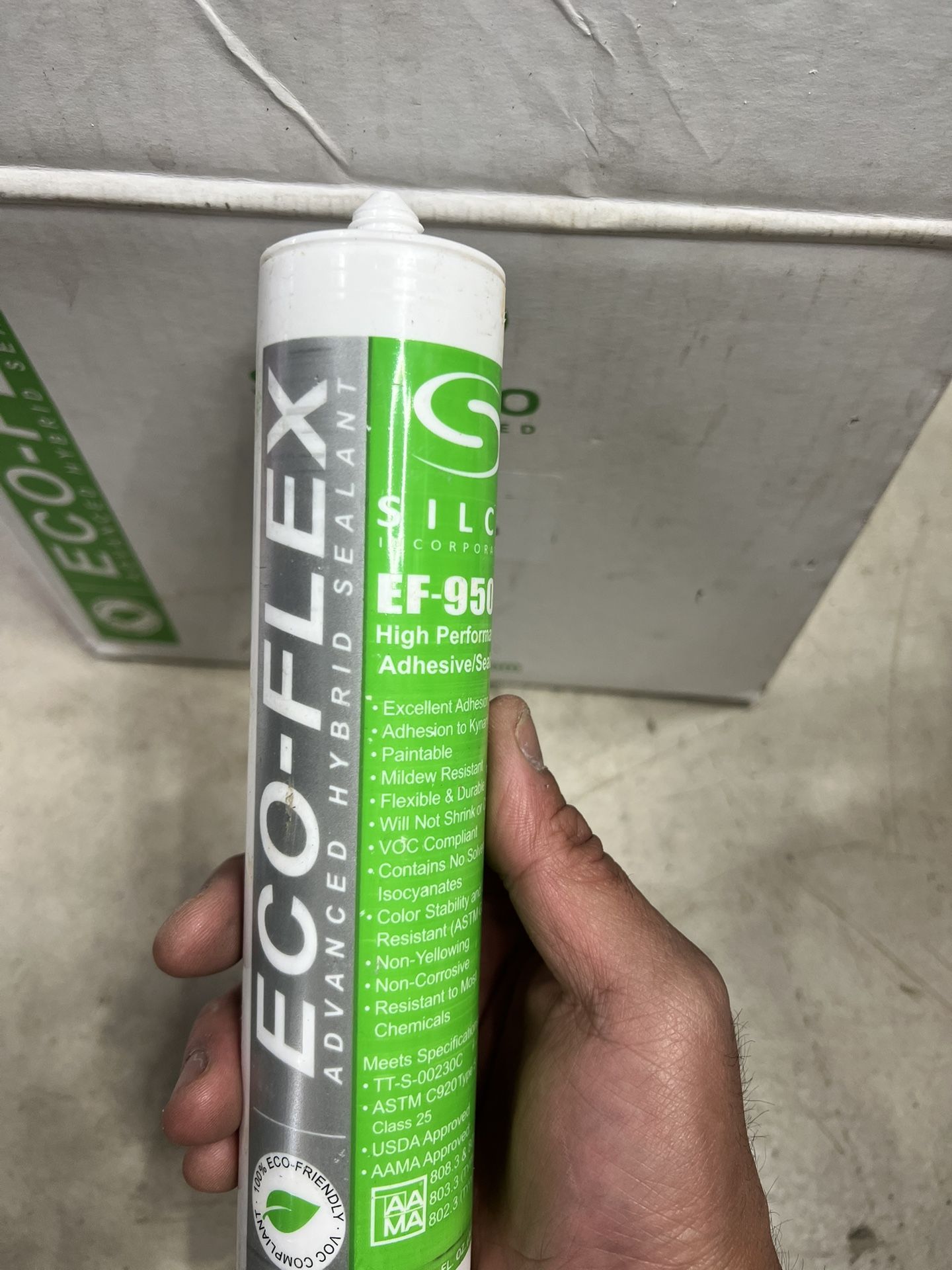ECO FLEX SEALANT/ADHESIVE CAULK