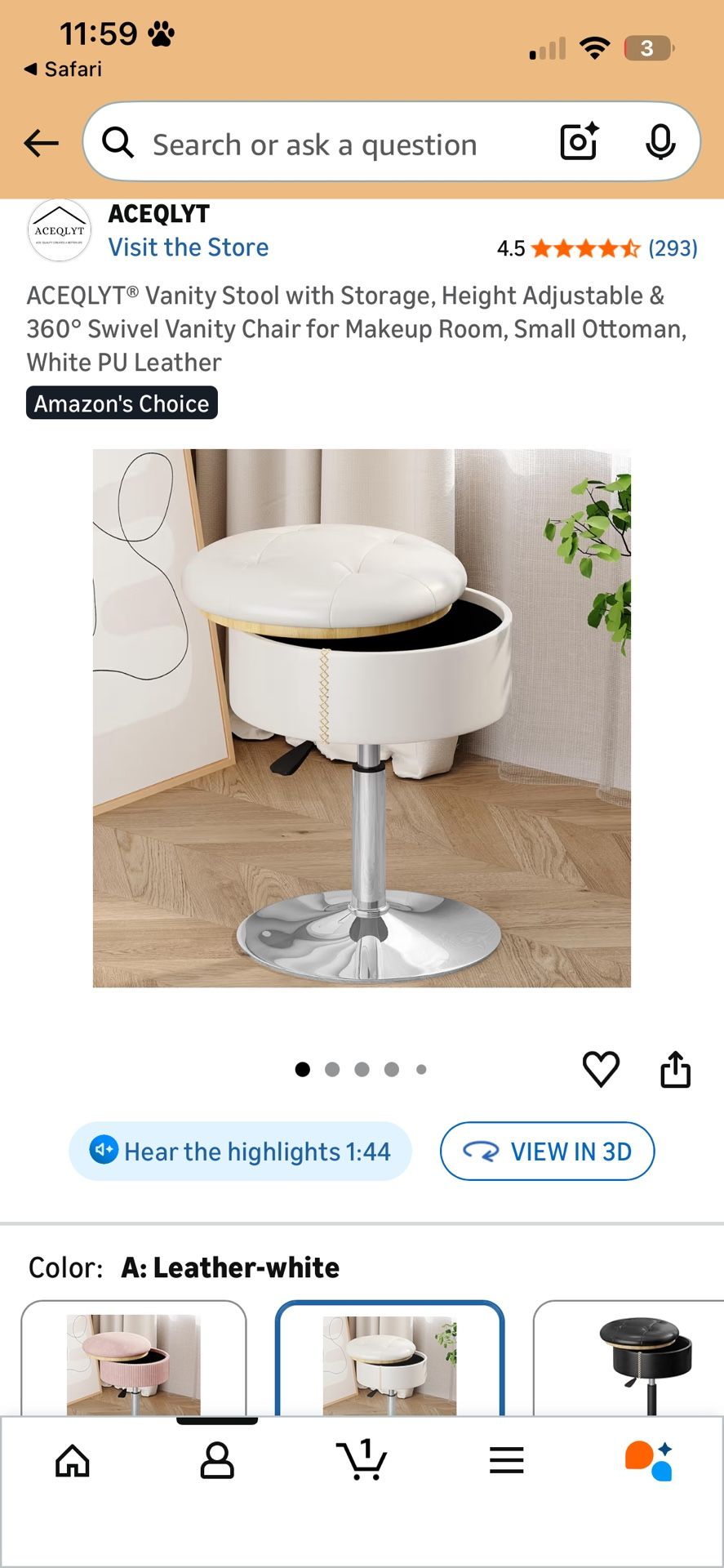 Vanity Stool