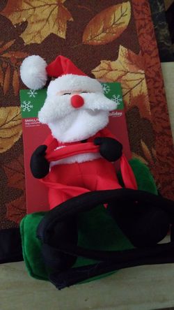 Santa Riding Dog Christmas Costume