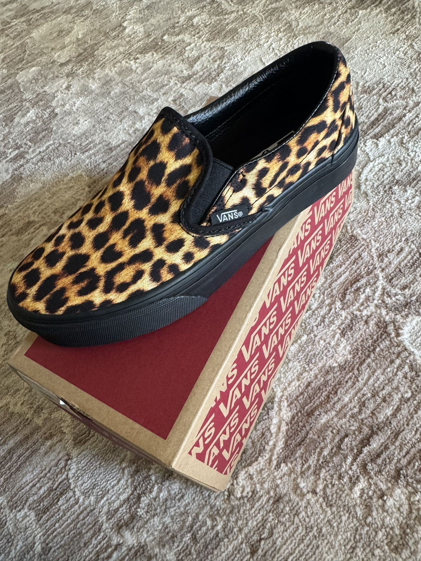 Leopard Slip On Vans