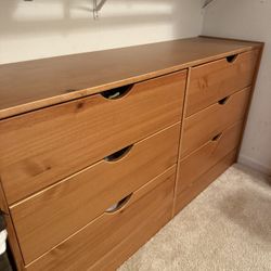 6-drawer Solid Wood Dresser 