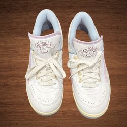 NIKE AIR JORDAN SUMMER WHITE/ICE BLUE SNEAKER SIZE 10.