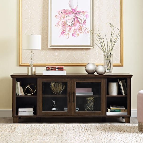 Dark Walnut TV Stand or Server - New