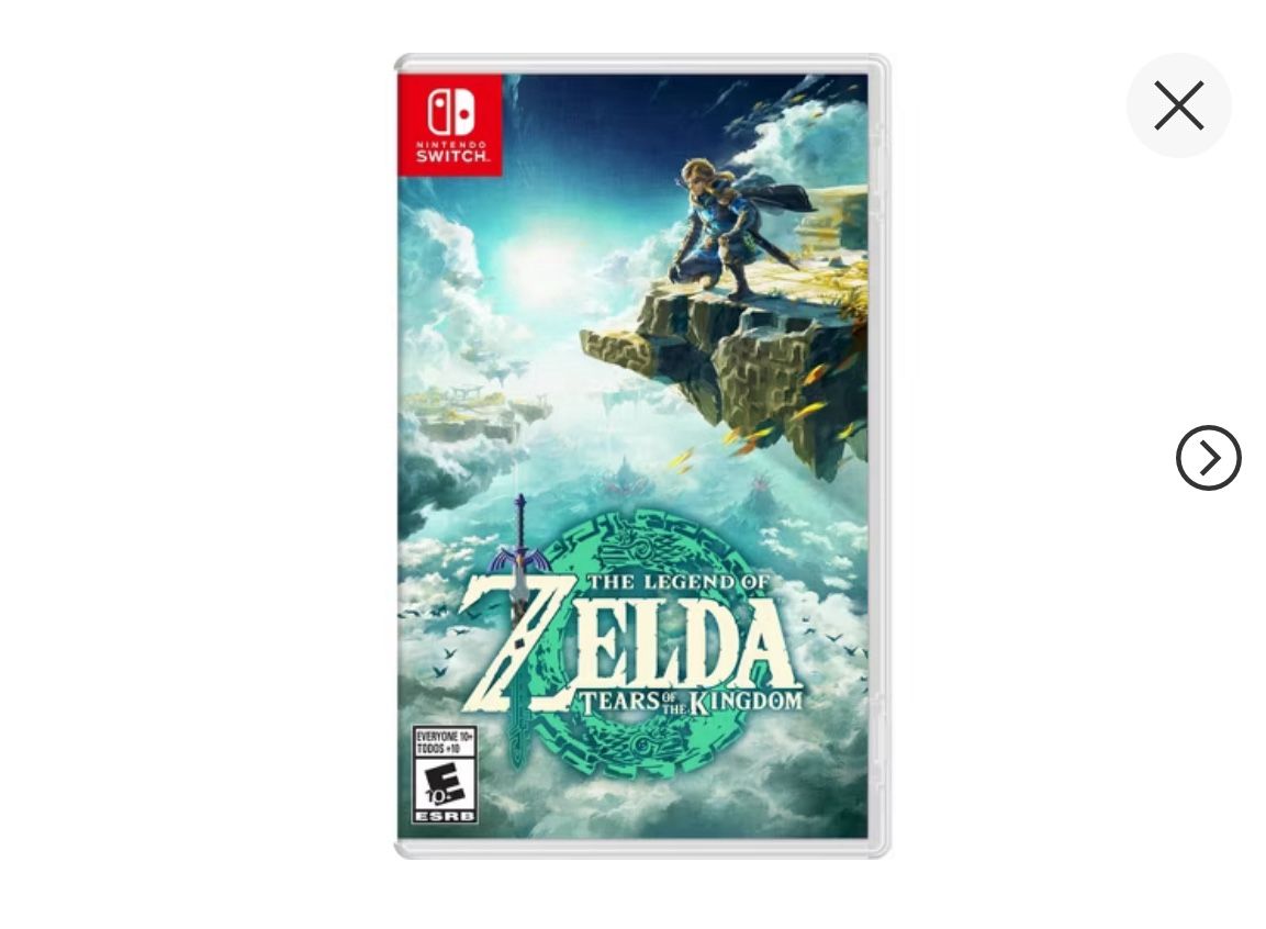 The Legend of Zelda: Tears of the Kingdom - Nintendo Switch