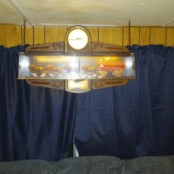  Budweiser Vintage Clydesdale Sigh Clock