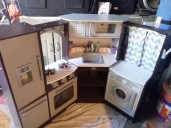 Kids play kitchen