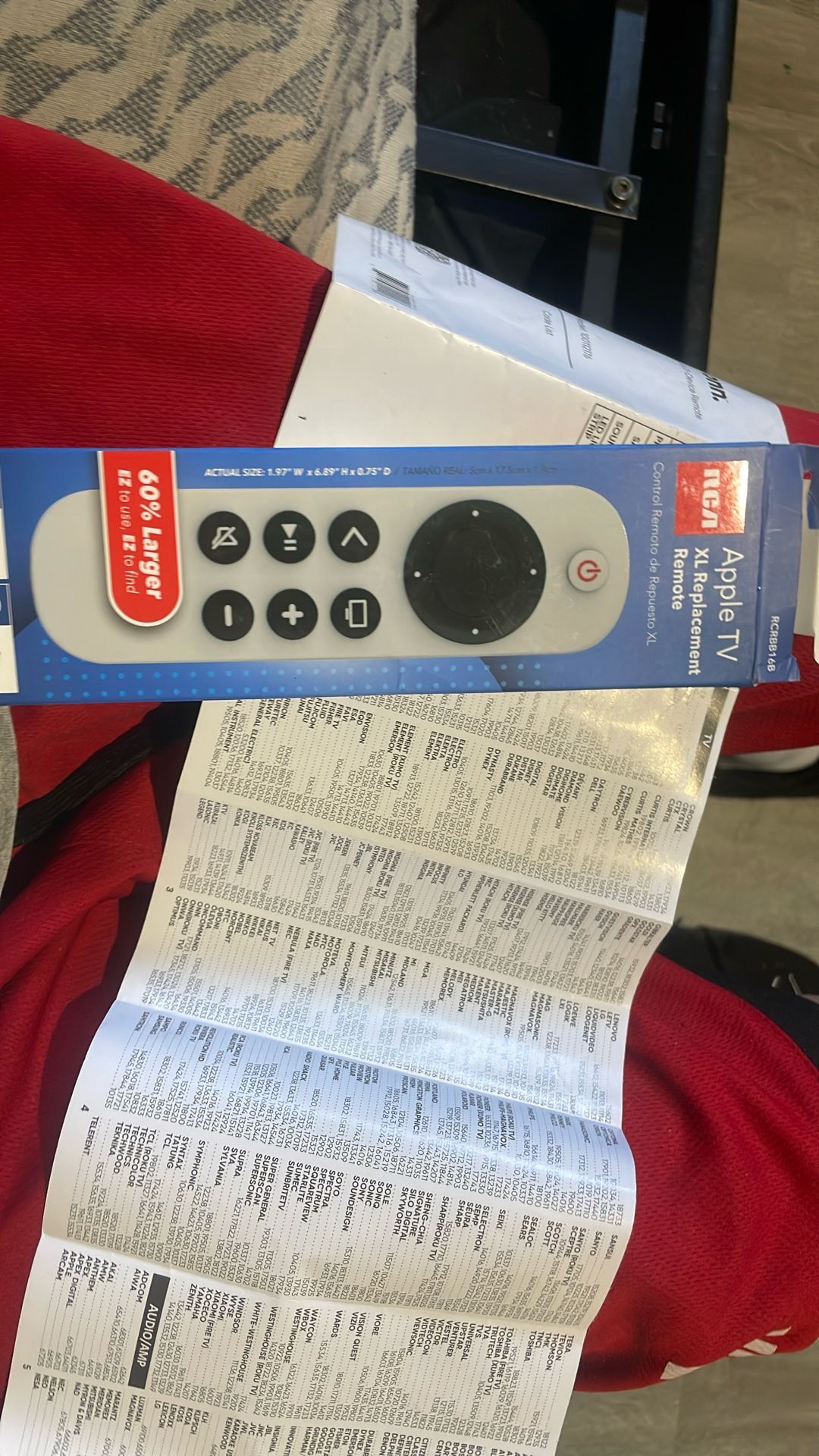 Apple TV XL replacement remote