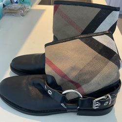 Black Burberry Boots 