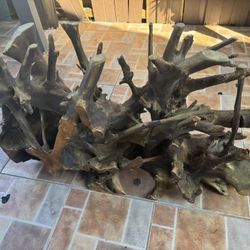 Consola De Madera Rústica