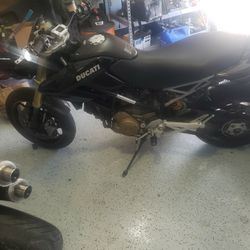 The Ducati  hypermoto 1100 S