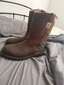 Steel toe Carhartt boots