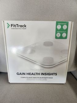 FitTrack COMPLETE BODY ANALYSIS BLUETOOTH SCALE