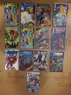 Image Comics Brigade & WildC.A.T.s Lot of 13 Modern Age Color Comic Books
