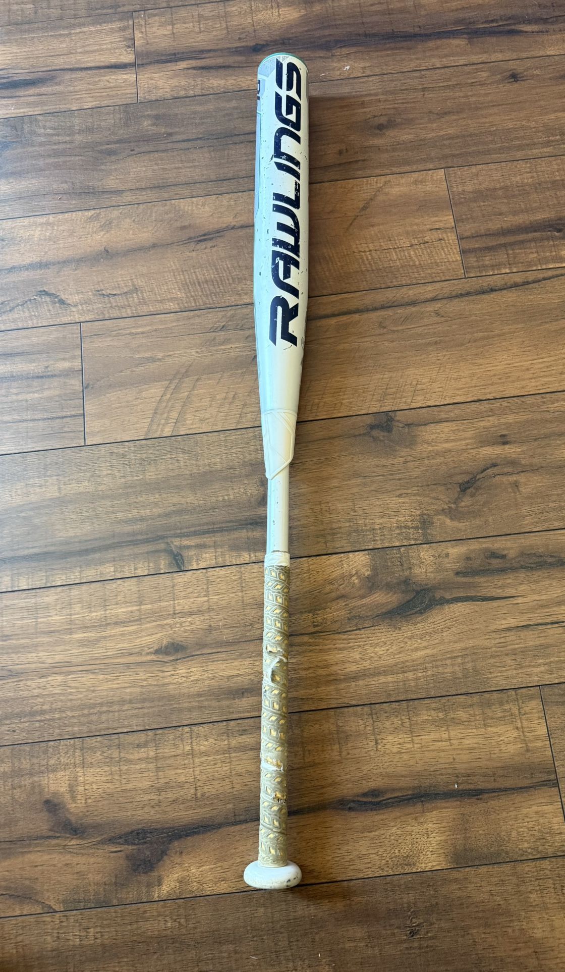 Rawlings Quatro Fastpitch -10 Softball Bat FP7Q10 White 32” 22 oz USSSA ASA