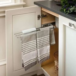 Sliding Under Counter Towel Rack