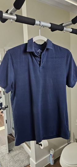 Small H&M Polo Style Shirt Navy Blue