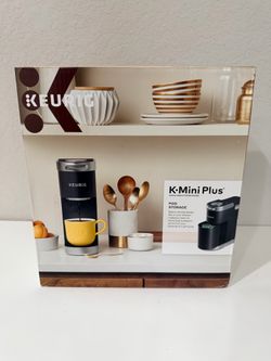 Keurig K-Mini Plus Single Serve K-Cup Coffee Maker Matte Black Strong Brew