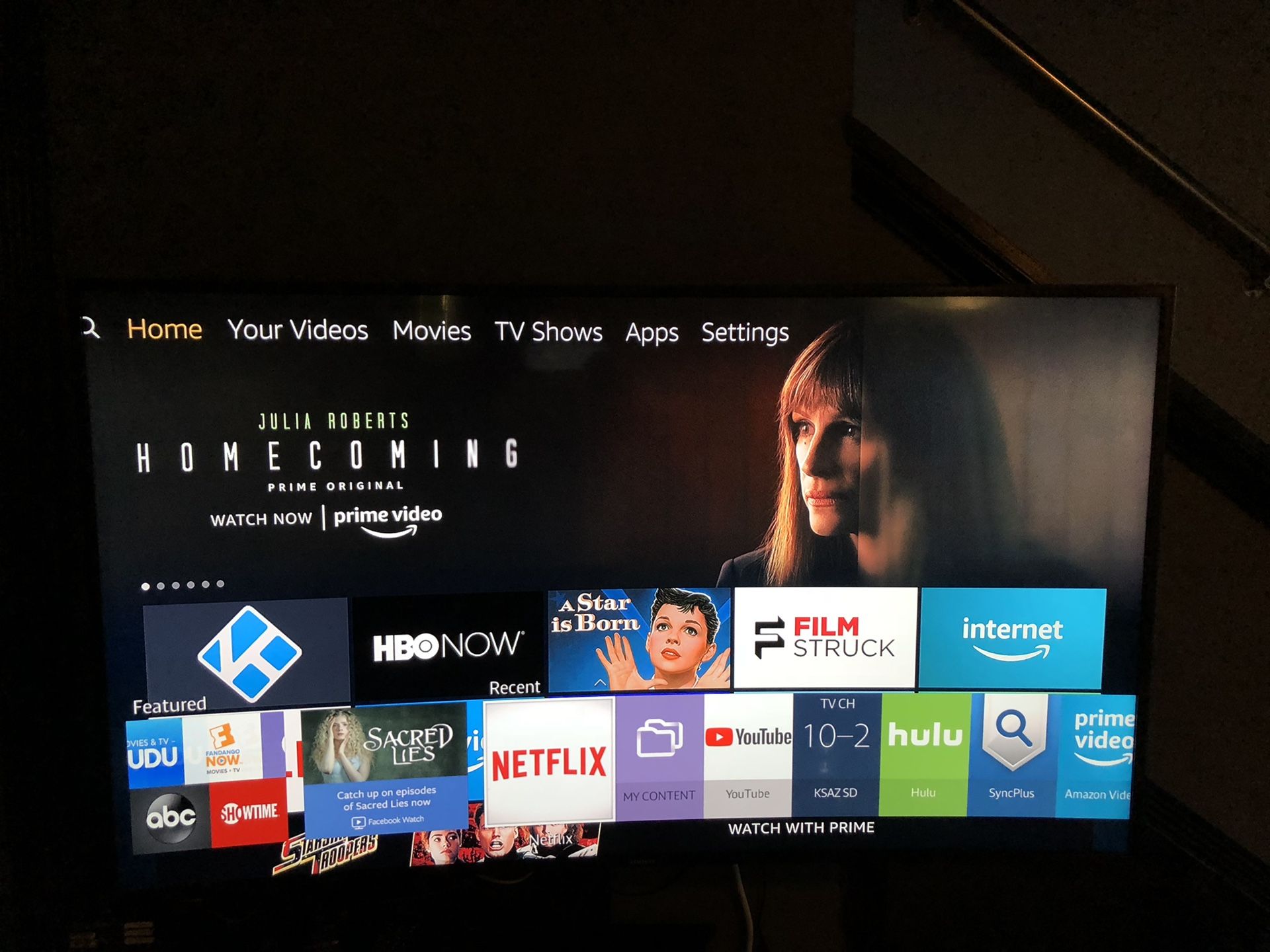 Samsung 55inch UHD Curved 4K Smart TV Model #UN55JU6700F