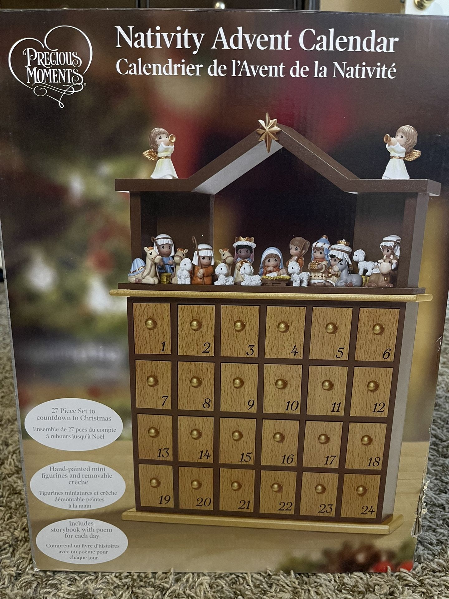 Precious Moments Nativity Advent Calendar