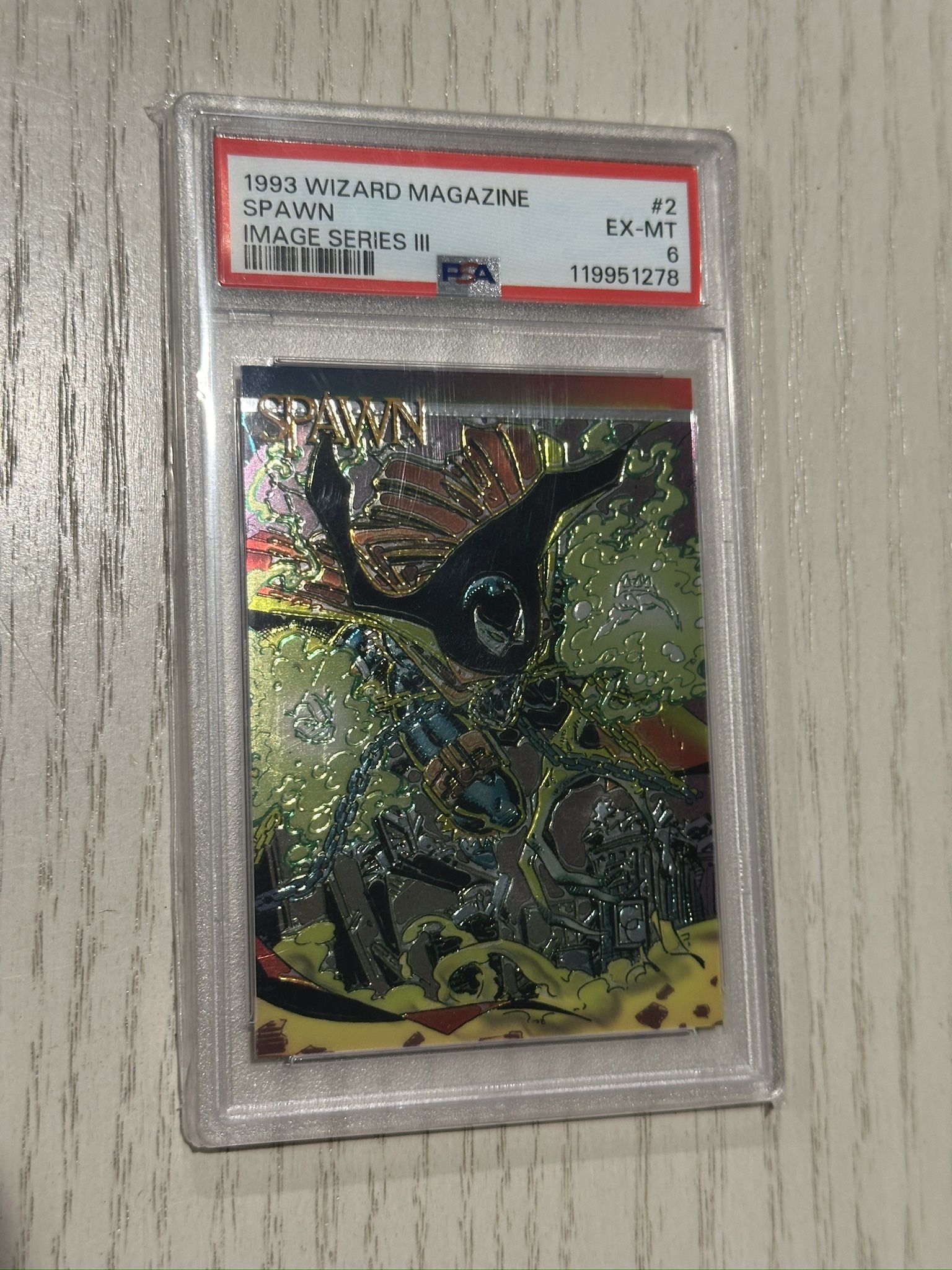 Rare 1993 Spawn Card