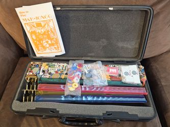 Vintage Mah-Jongg Set with Carrying Case