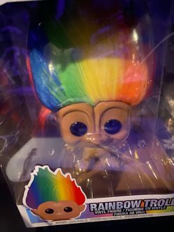Funko Pop! Jumbo Rainbow Troll (10-inch