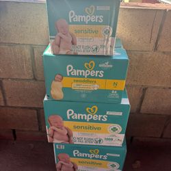 Pampers Sensitive Wipes 