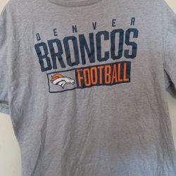 Denver Broncos T Shirt Sz Large 