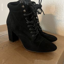 Black Booties Size 8 