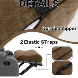 HOMBYS Extra Large Recliner Leg Pillow