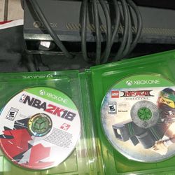 3 Xbox Original Controllers, PS2 Gamestop Controller, Nintendo Switch Controller And Xbox 0ne Camers Abd Two Games, Selling All Together For $40 Firm 