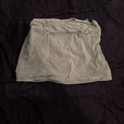 Green Mini Skirt